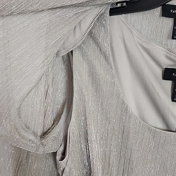 R&M Richards Two Piece Dress with Open Topper, Size 16, NWT - Picture 5 of 8